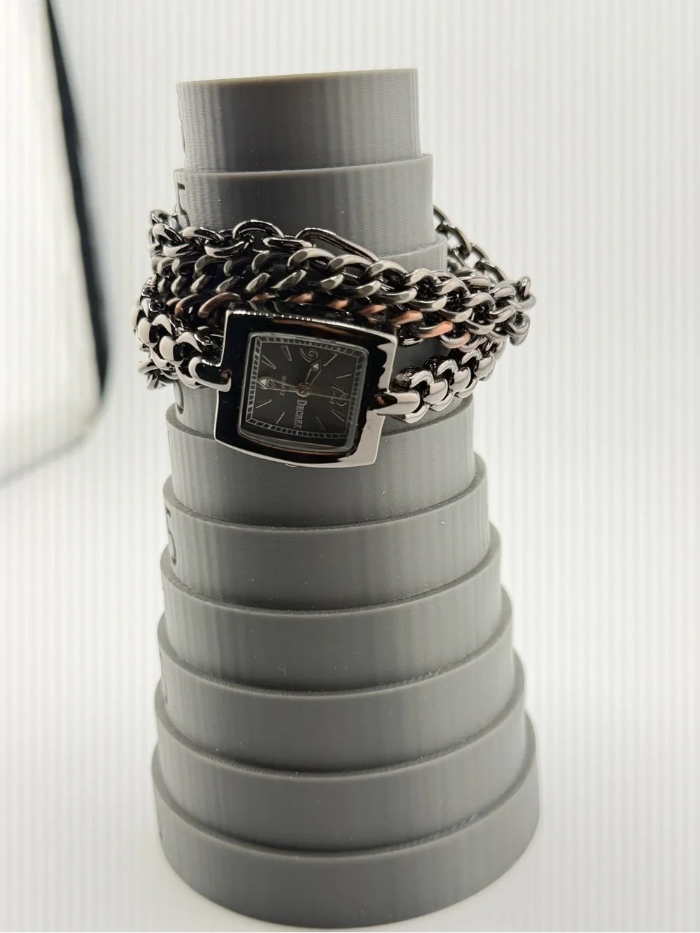 Decree Black Multi-Chain women’s Bracelet Watch NEW 1103